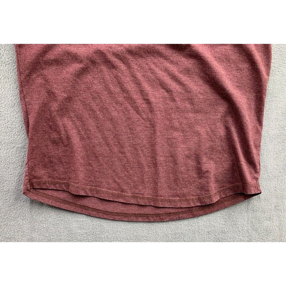 Lucky Brand Venice Burnout T Shirt Mens Large Beer Bear Thermal Stretch Raglan - Picture 6 of 13